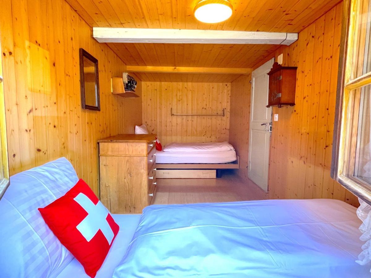 Swisshut Stunning Views Alps Lake - Chalet Erli Darligen Exterior photo