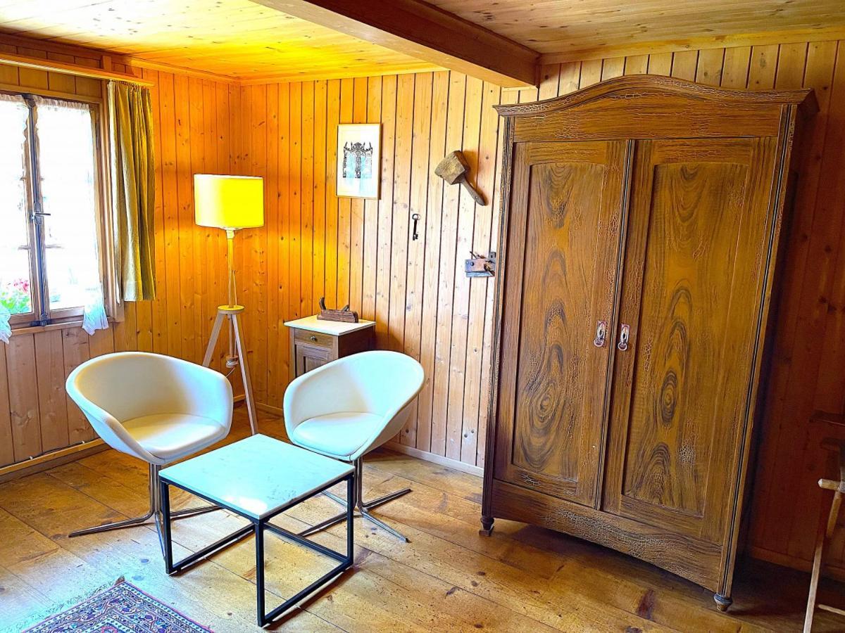 Swisshut Stunning Views Alps Lake - Chalet Erli Darligen Exterior photo